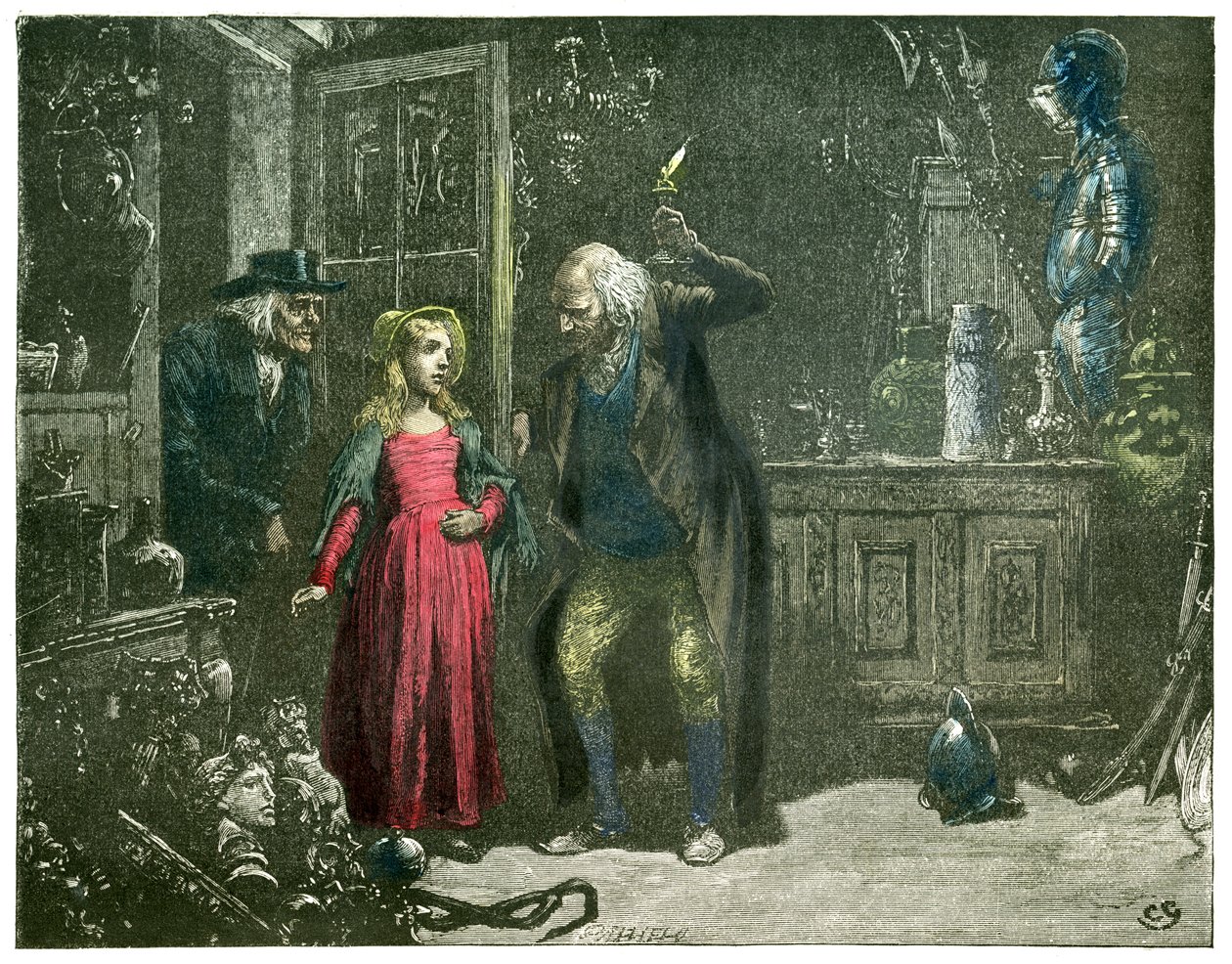 The Old Curiosity Shop af Charles Dickens af Frederick Barnard
