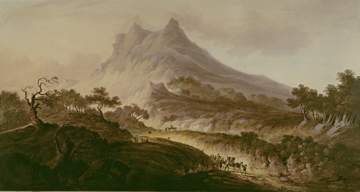 Etna, Sicilien af Frederick Calvert