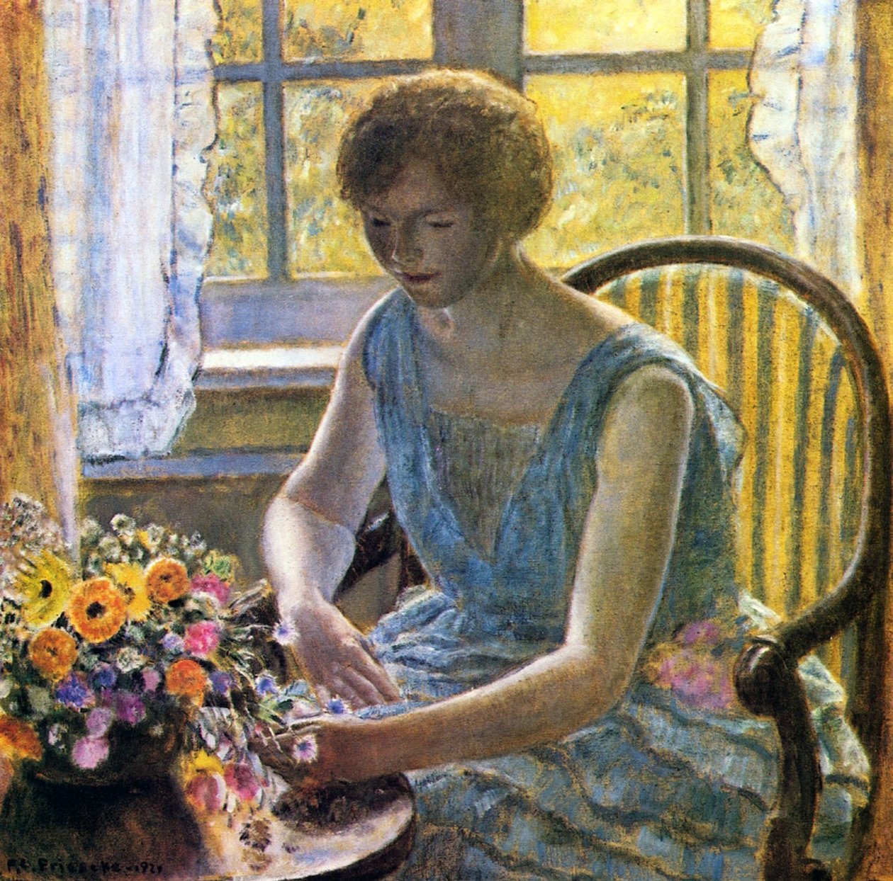 Mahdah, 1921 af Frederick Carl Frieseke