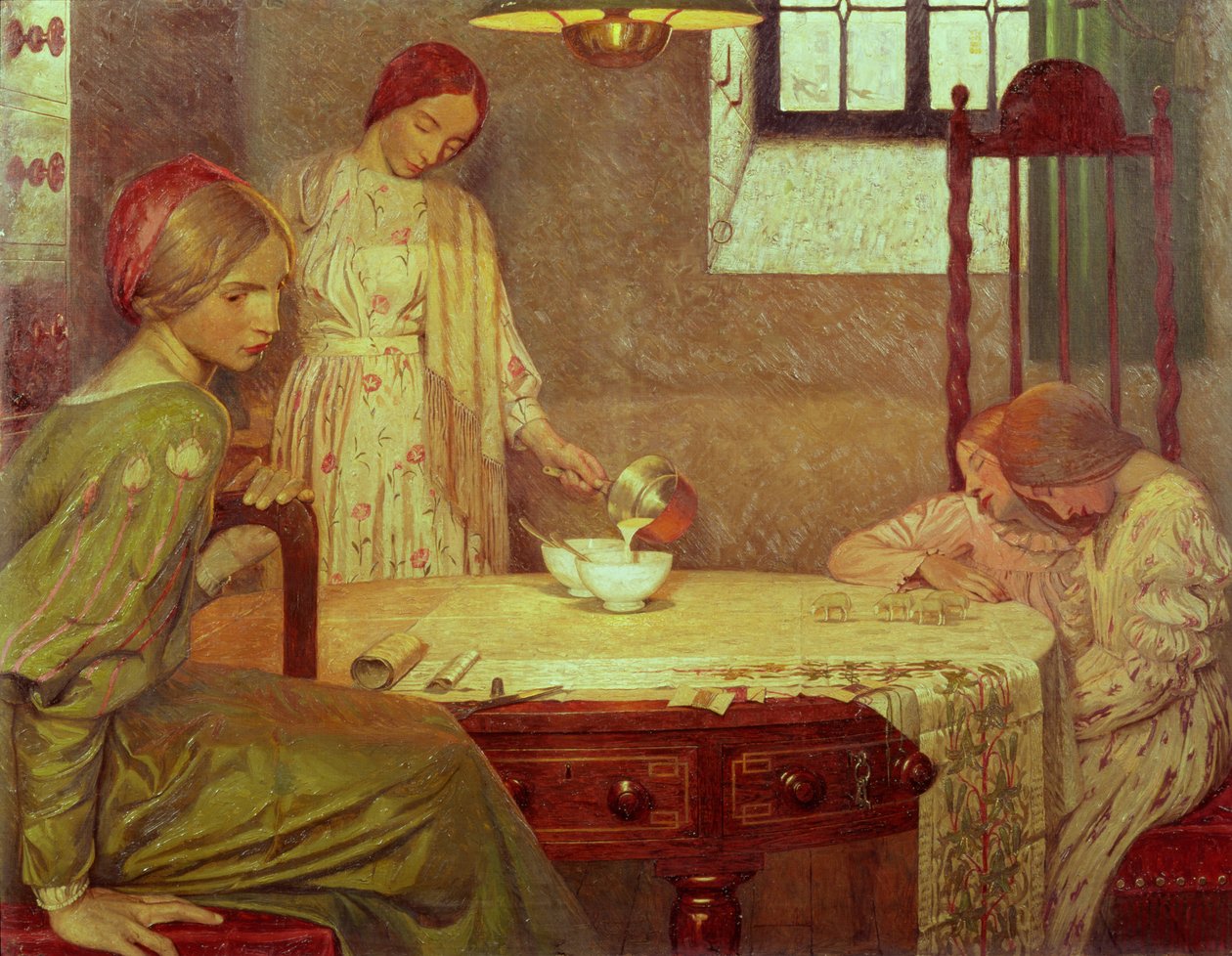 I vinterens dyb af Frederick Cayley Robinson
