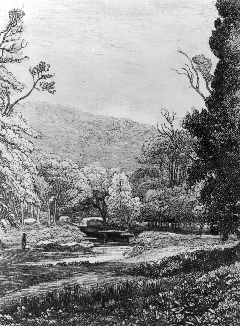 I Werrington Park, 1823 af Frederick Christian Lewis