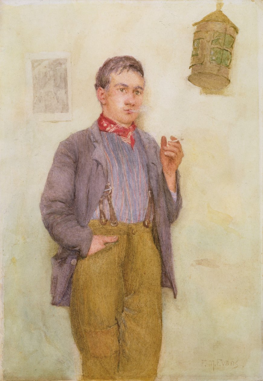 En velkommen pause af Frederick James McNamara Evans