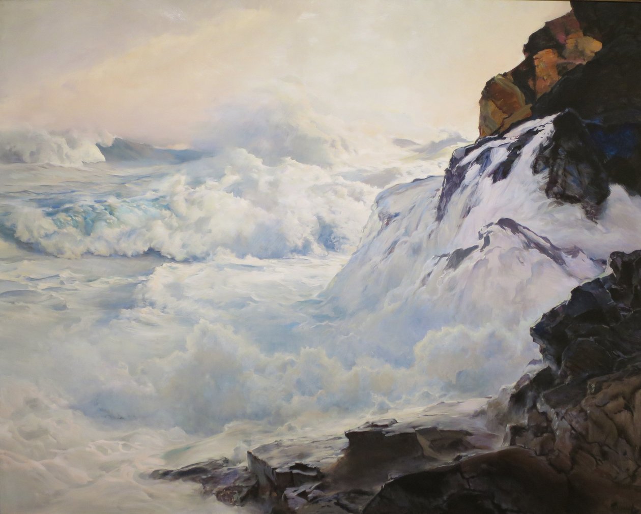 Kvælende Surf af Frederick Judd Waugh