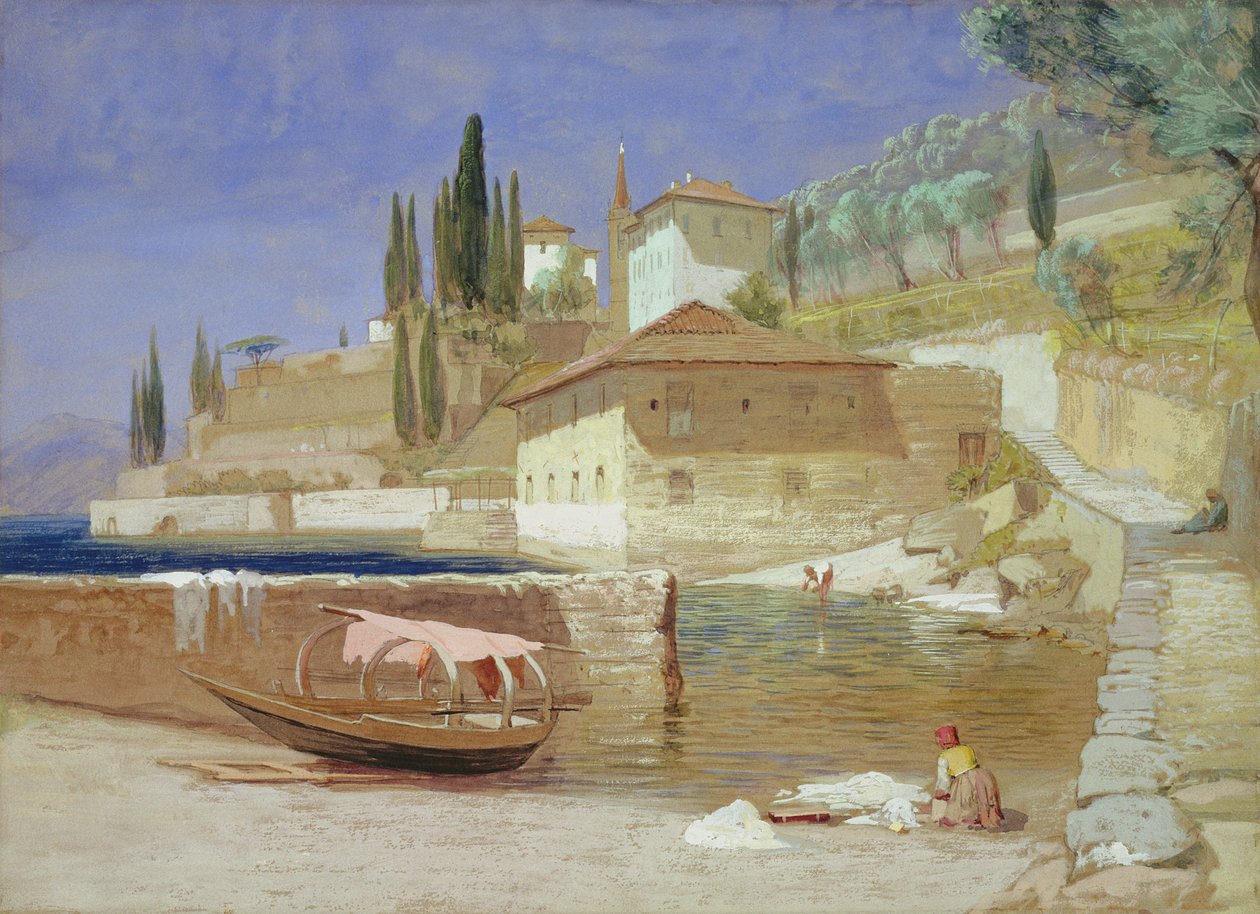 Varenna, Comosøen af Frederick Lee Bridell