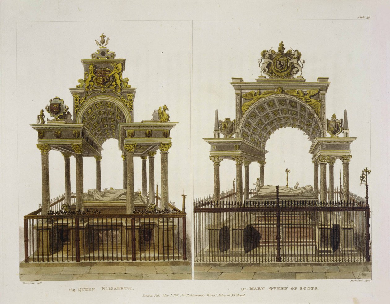 The Tombs of Queen Elizabeth I and Mary Queen of Scots, plade 39 fra 
