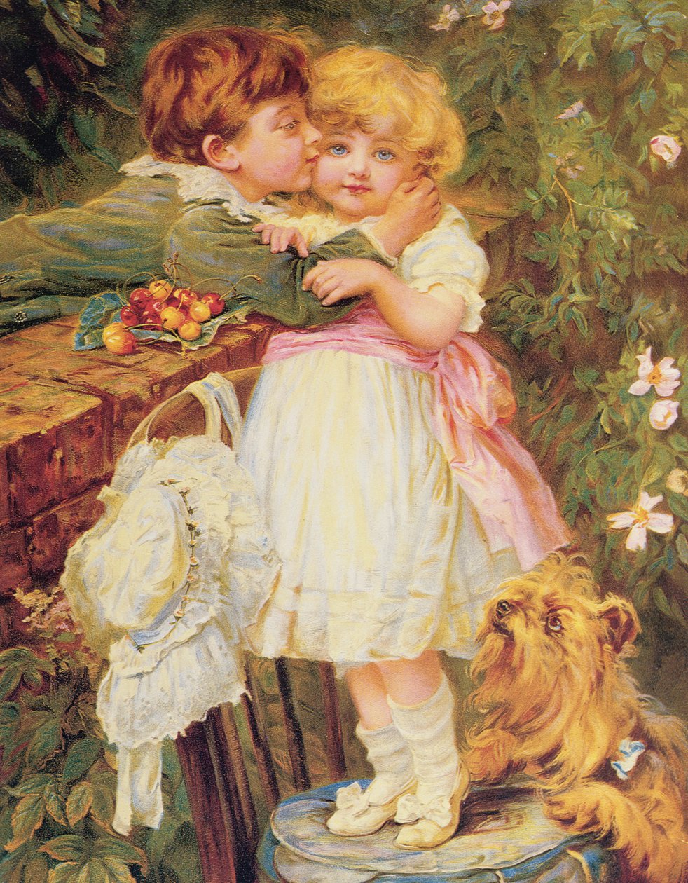 Over Havemuren af Frederick Morgan