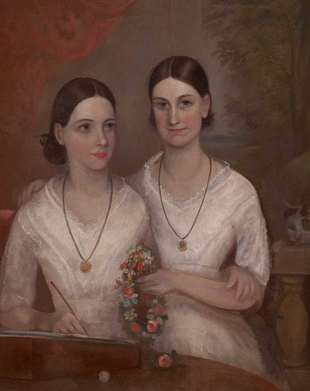 Savner Isabella og Fanny, døtre af pastor William Browne af Frederick Strange