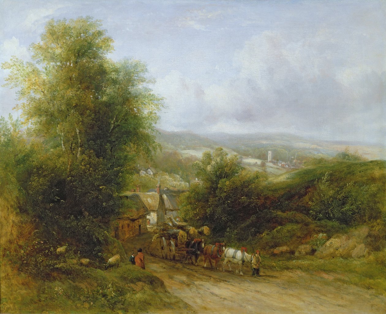 Tømmergælden af Frederick Waters Watts