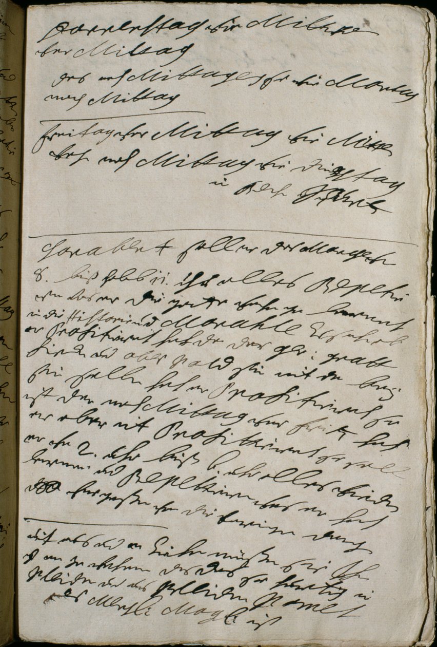 Instrukser udstedt af Friedrich Wilhelm I af Frederick William I of Prussia