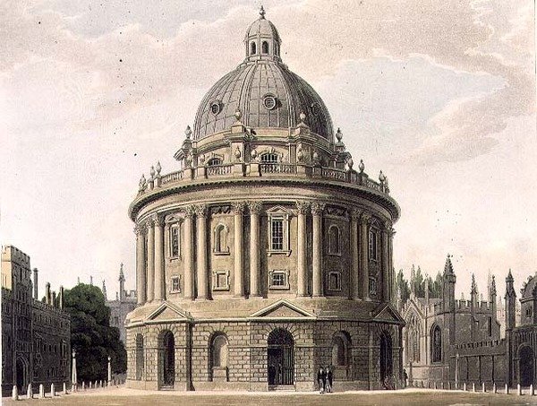 Radcliffe Library, illustration fra 