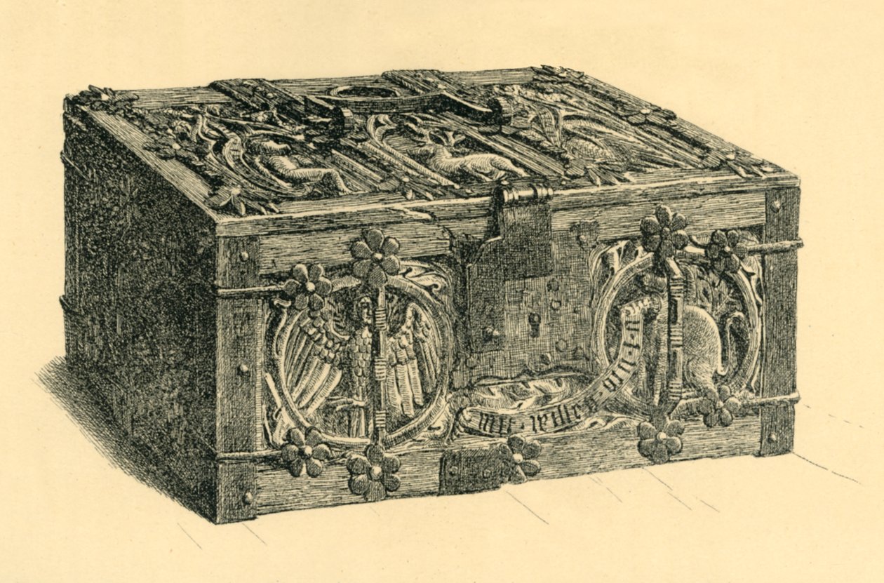 Kist, c1400, 1881. af Frederick Albert Slocombe