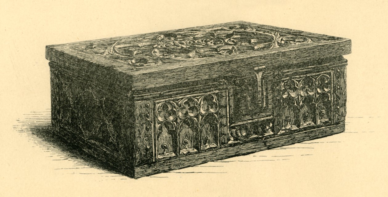 Egekasse, 1300-tallet, 1881. af Frederick Albert Slocombe