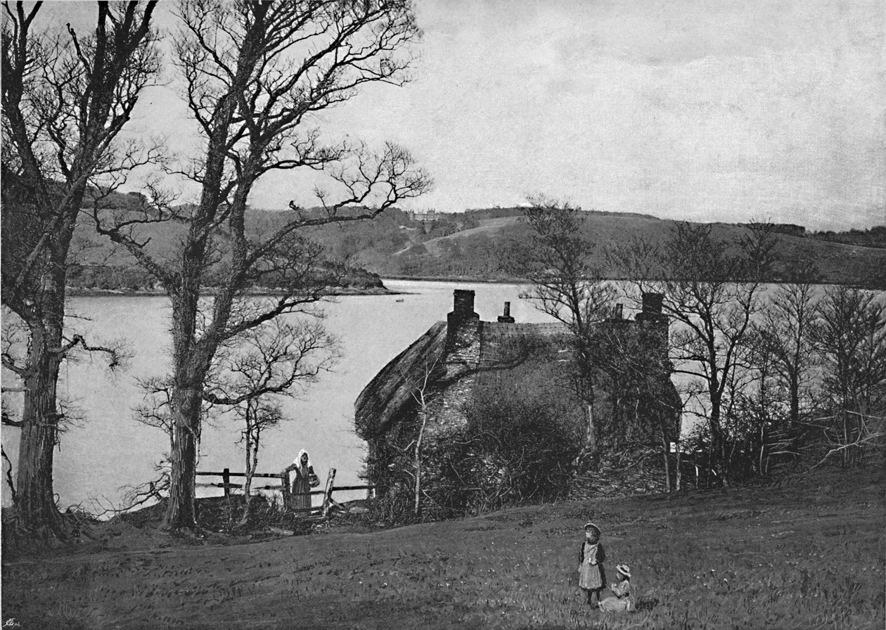Floden Fal, fra Tolvern, c1896 af Frederick Argall