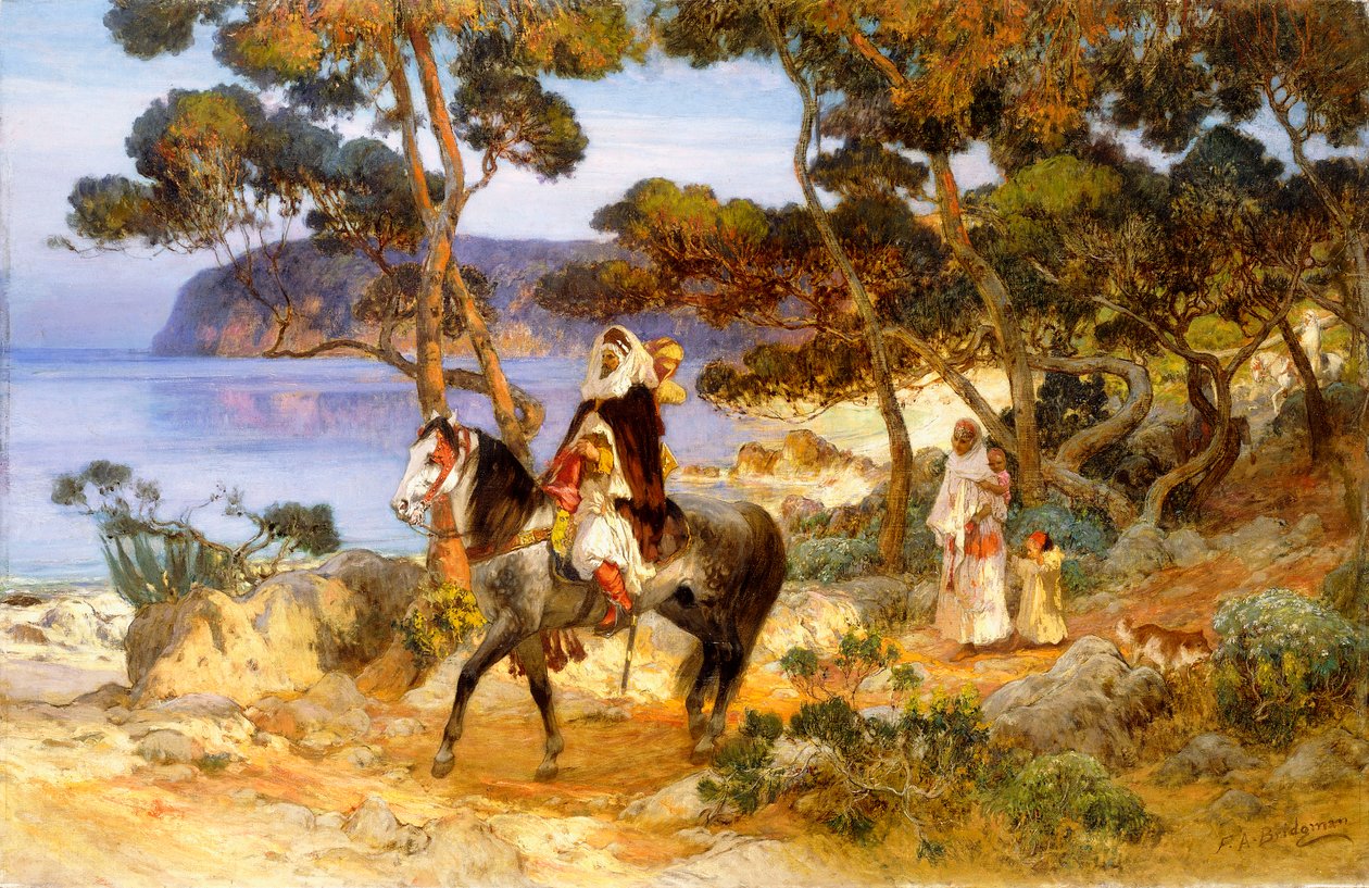 En kyststi, af Frederick Arthur Bridgman