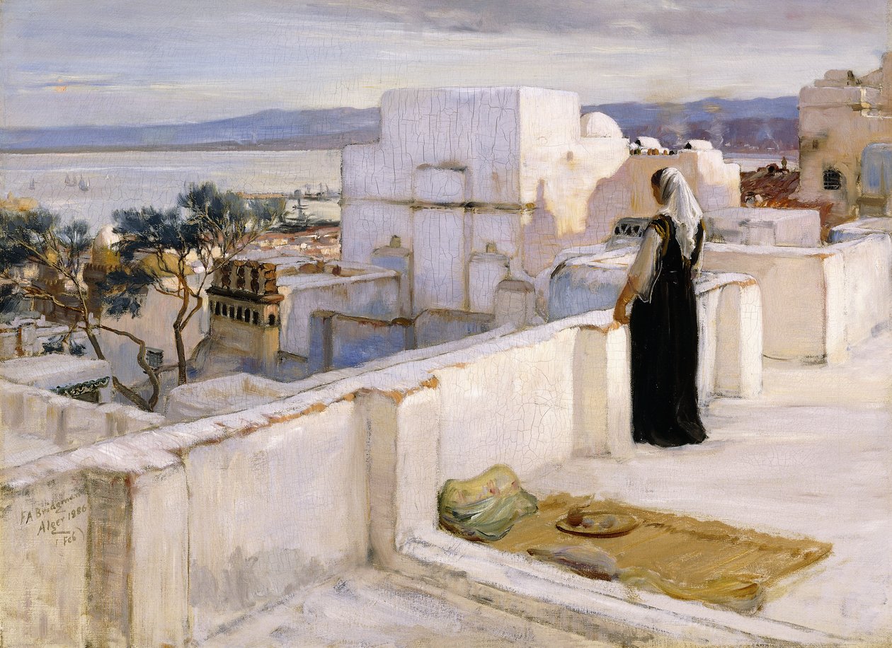 Algier, 1886 af Frederick Arthur Bridgman