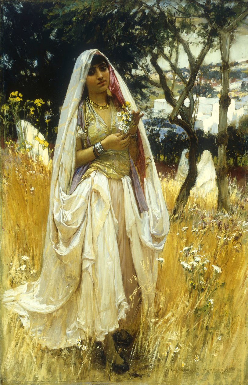 Unge Maurengue, Alaer-kampagnen af Frederick Arthur Bridgman