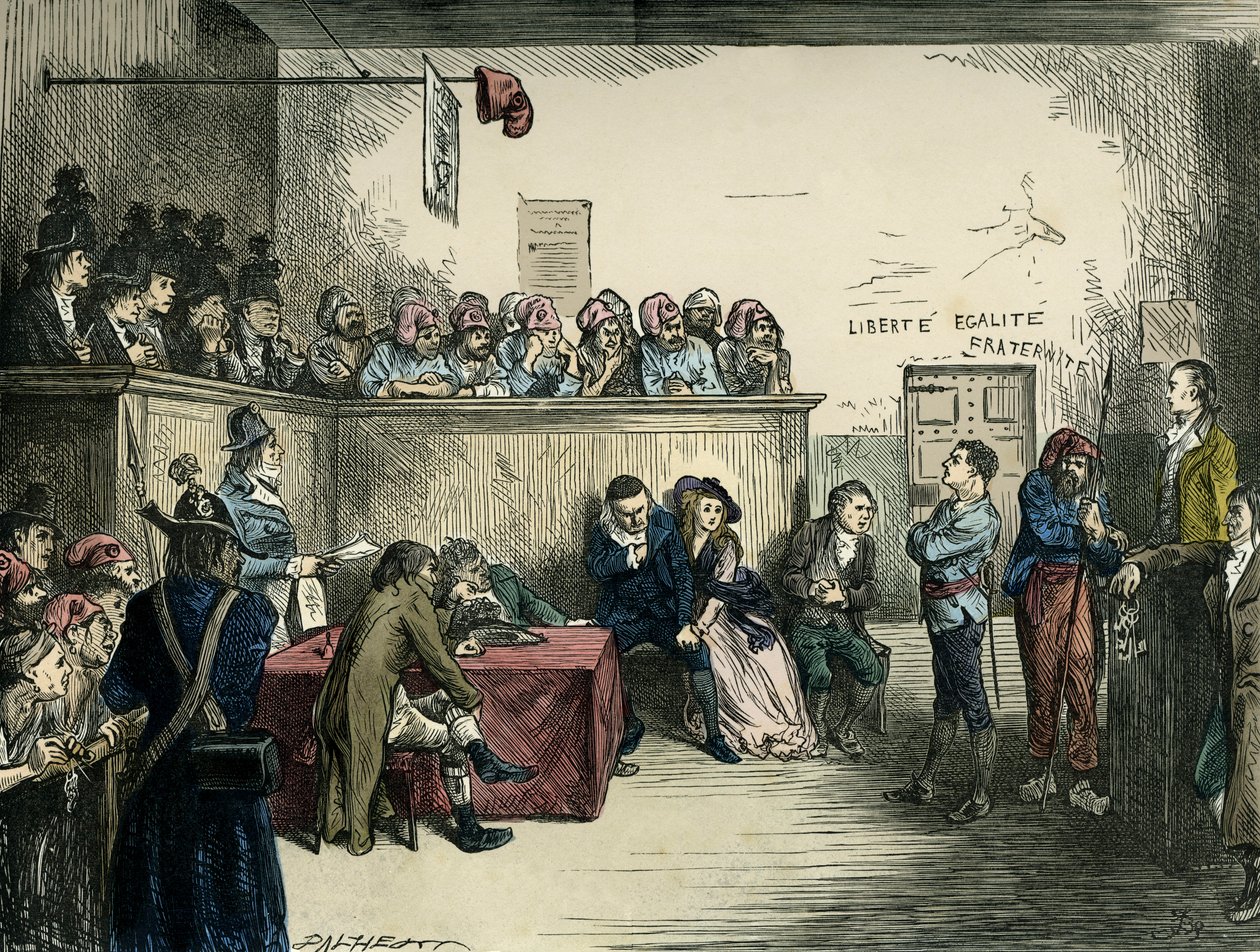 En fortælling om to byer af Dickens af Frederick Barnard