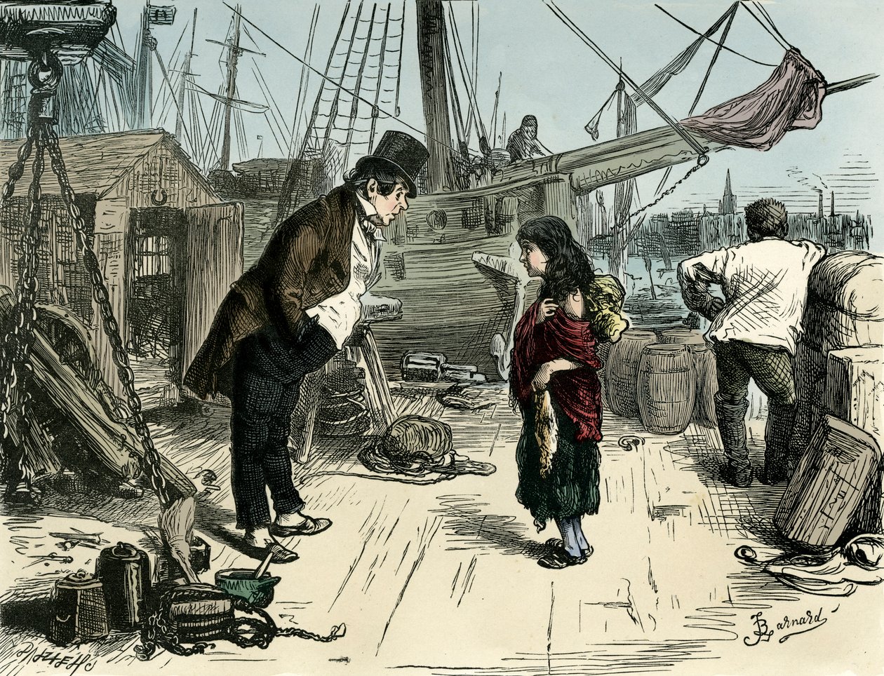 Dombey and Son af Charles Dickens af Frederick Barnard