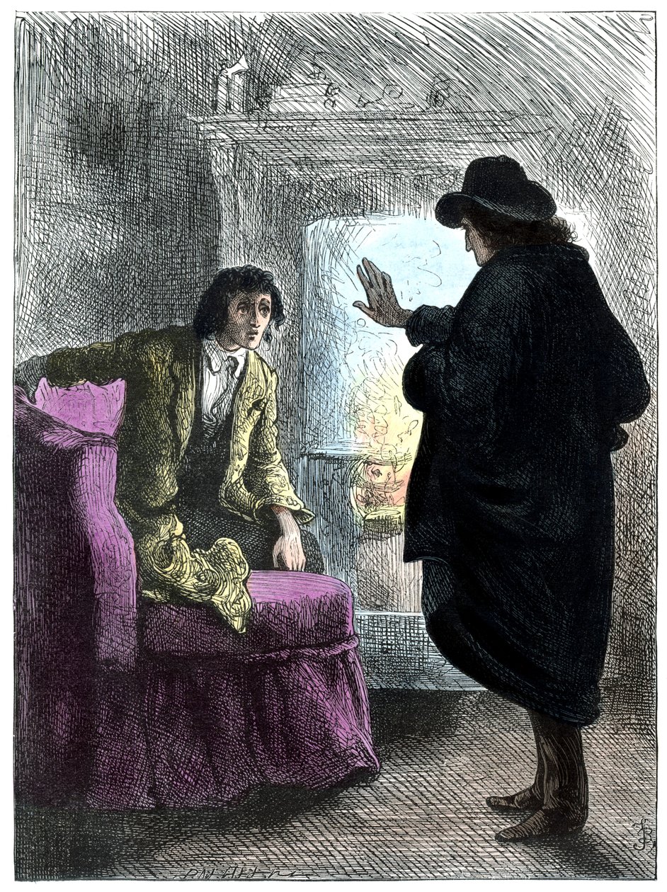 The Haunted Man af Charles Dickens af Frederick Barnard