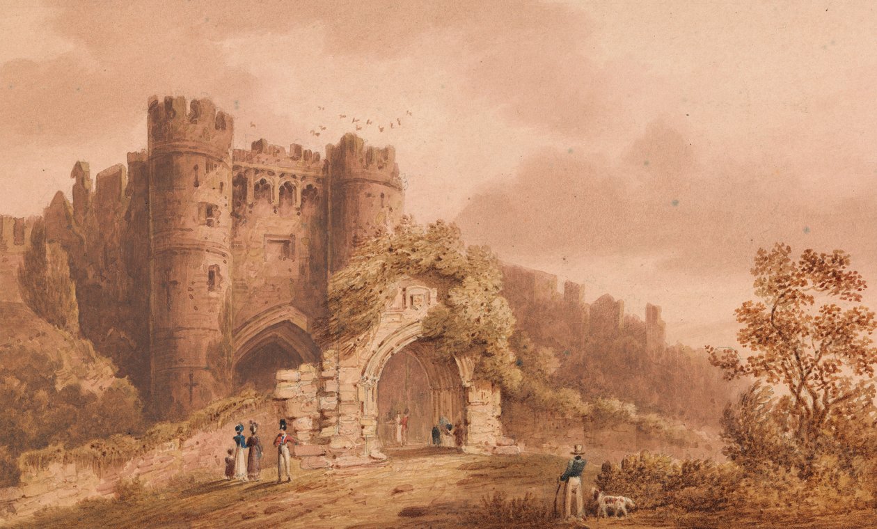 Carisbrook Castle, Isle of Wight af Frederick Calvert