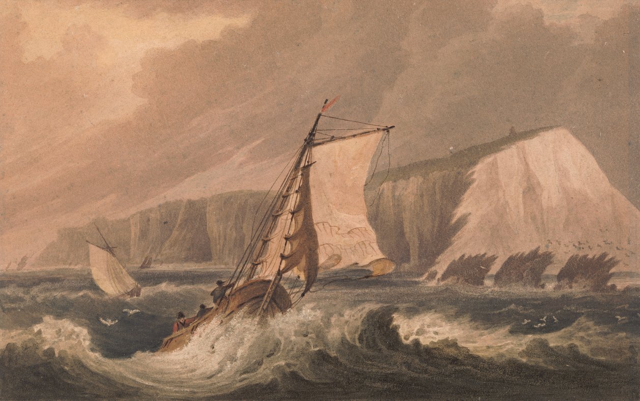 The Needles, Isle of Wight af Frederick Calvert