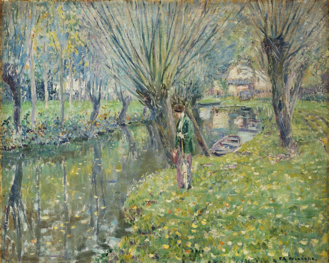 Ved floden af Frederick Carl Frieseke