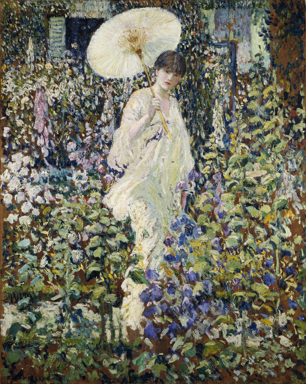 Sol og Vind af Frederick Carl Frieseke