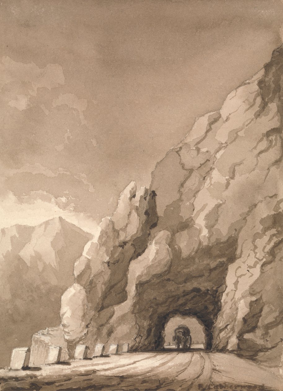 Bjergvej af Frederick Catherwood