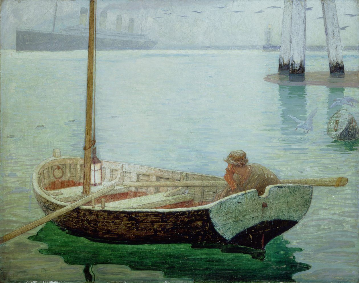 Den Ydre Bundne af Frederick Cayley Robinson