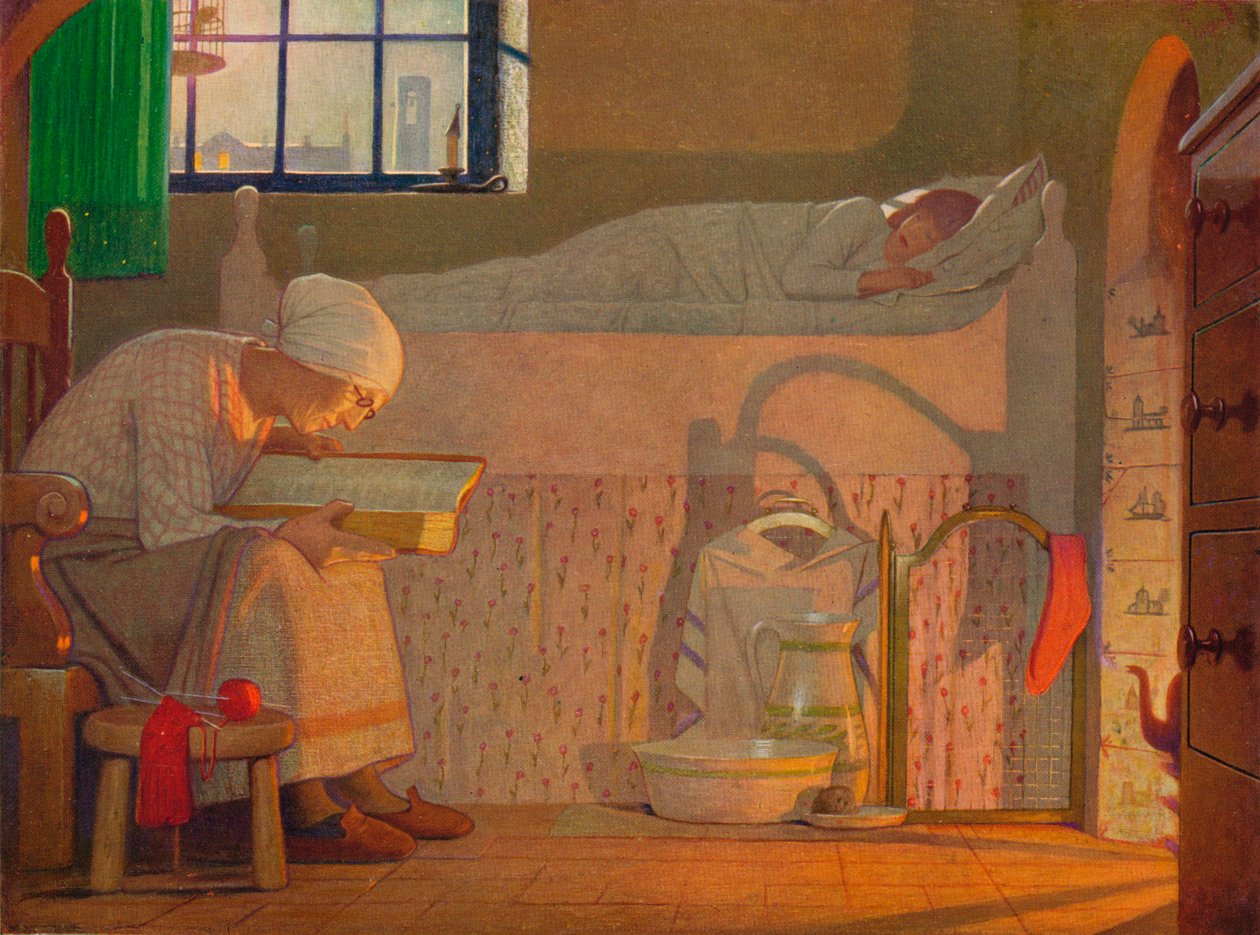 Ordet, c1922 af Frederick Cayley Robinson