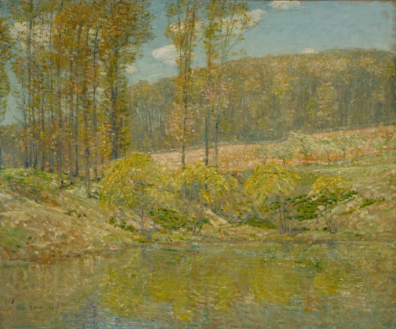 Spring, Navesink Highlands, 1908. af Frederick Childe Hassam