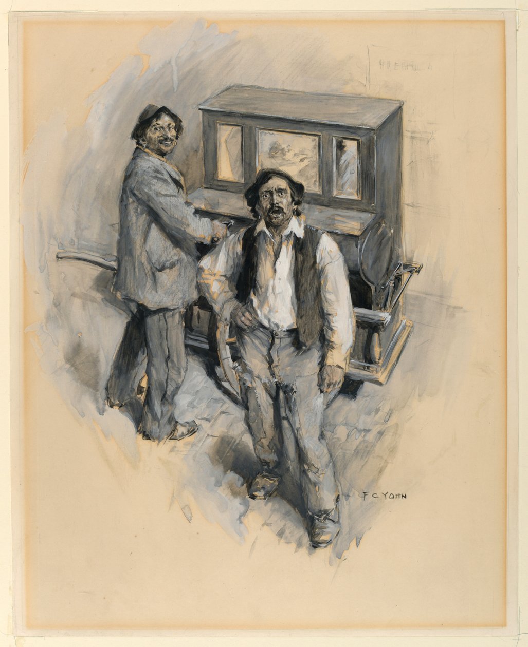 Orgelet og stemmen endnu en gang under vores vinduer af Frederick Coffay Yohn
