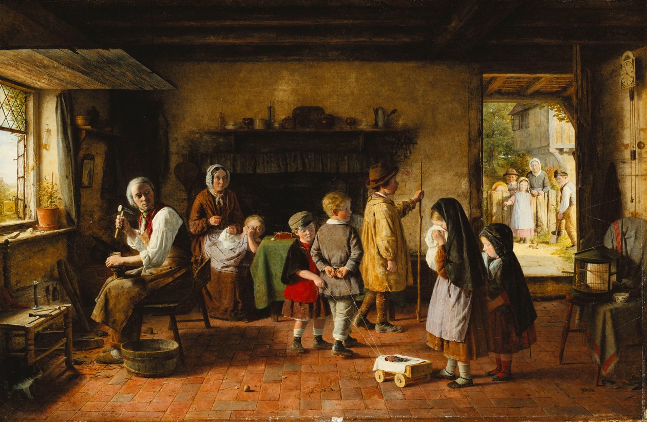 Tidlig sorg, 1861 af Frederick Daniel Hardy