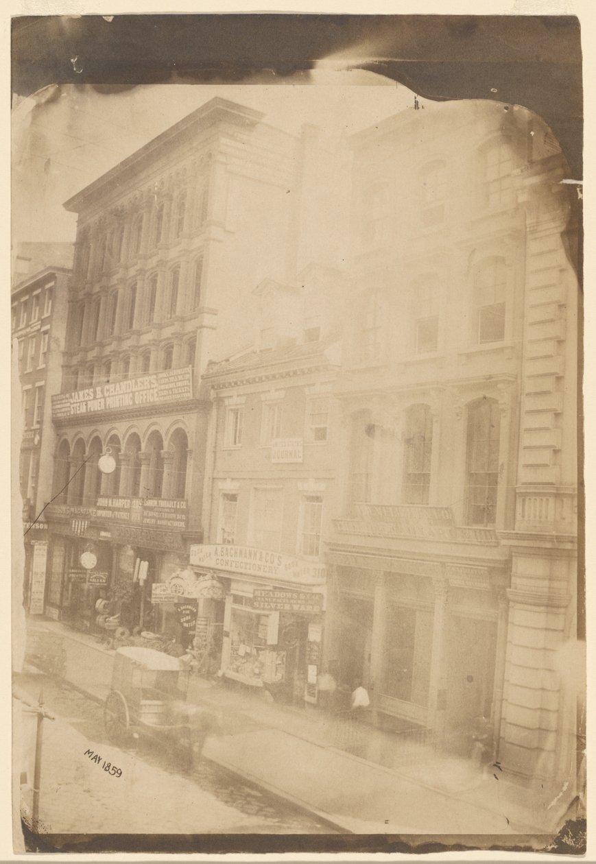 [The Poulson Mansion] af Frederick DeBourg Richards