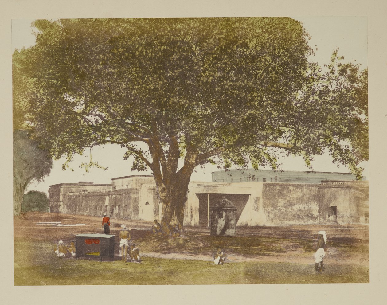 Jail, Calcutta.Fotograf: Fiebig, Frederick c 1851-1852 Udsigt over Calcutta og omkringliggende distrikter. af Frederick Fiebig