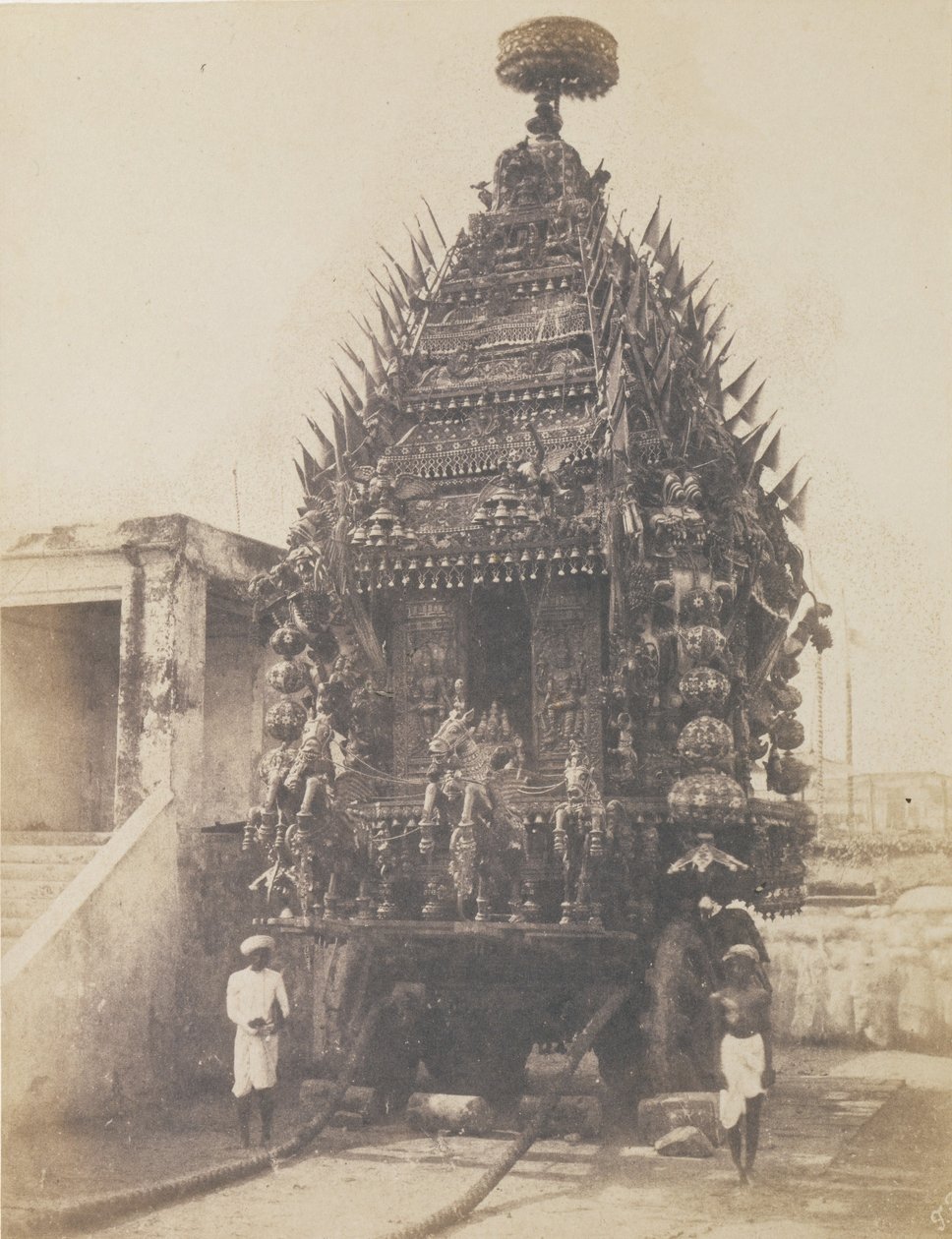 Juggernaut Car, Madras, 1850
