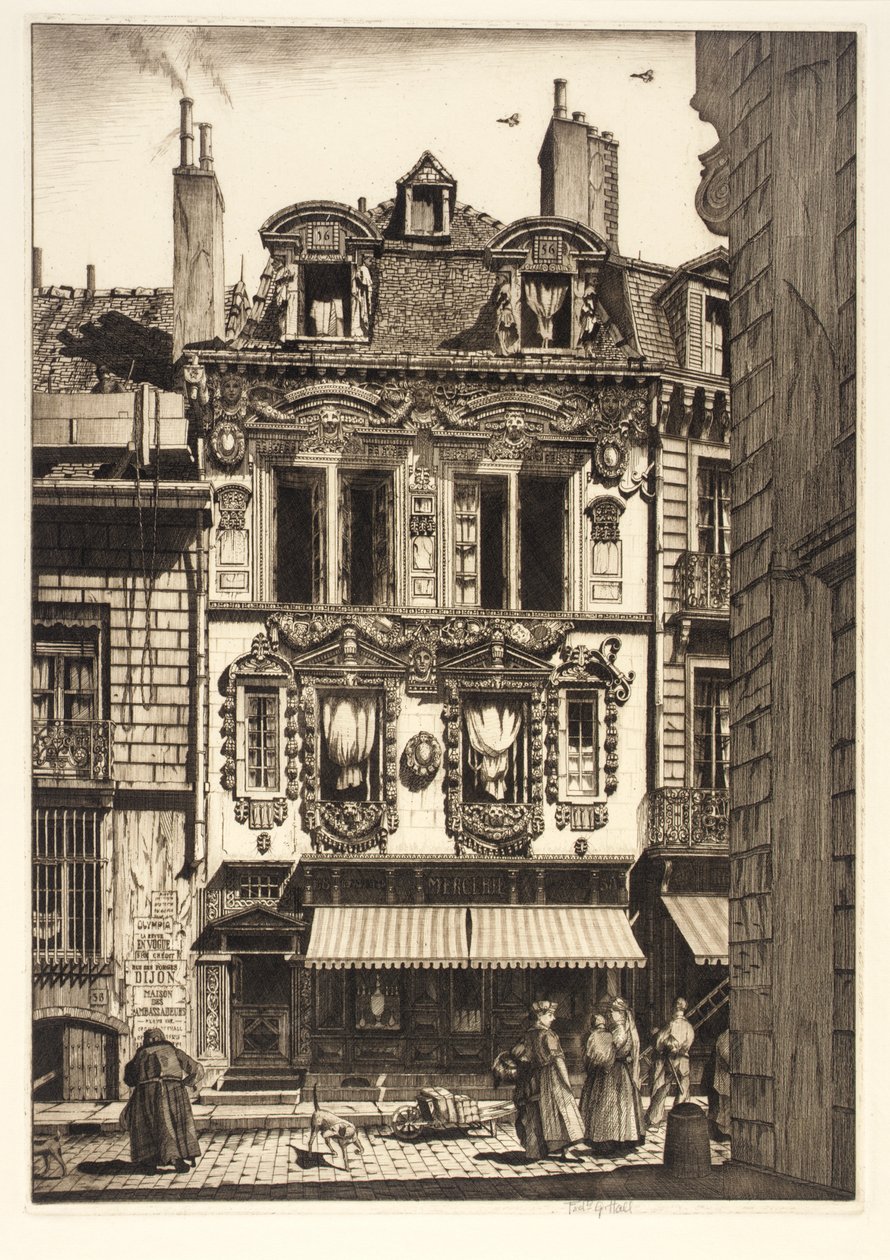 Maison des Ambassadeurs, Dijon af Frederick G. Hall