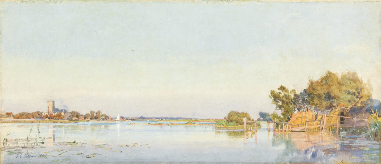 Christ Church Færge af Frederick George Cotman