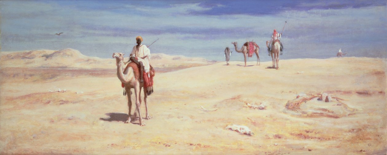 arabere i ørkenen af Frederick Goodall