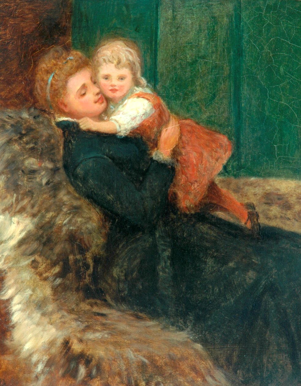 Maternal Affection (olie på lærred) af Frederick Goodall