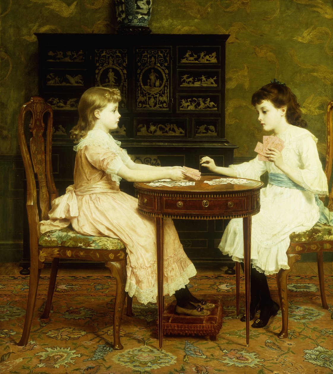 Gammel tjenestepige, 1886 af Frederick Goodall