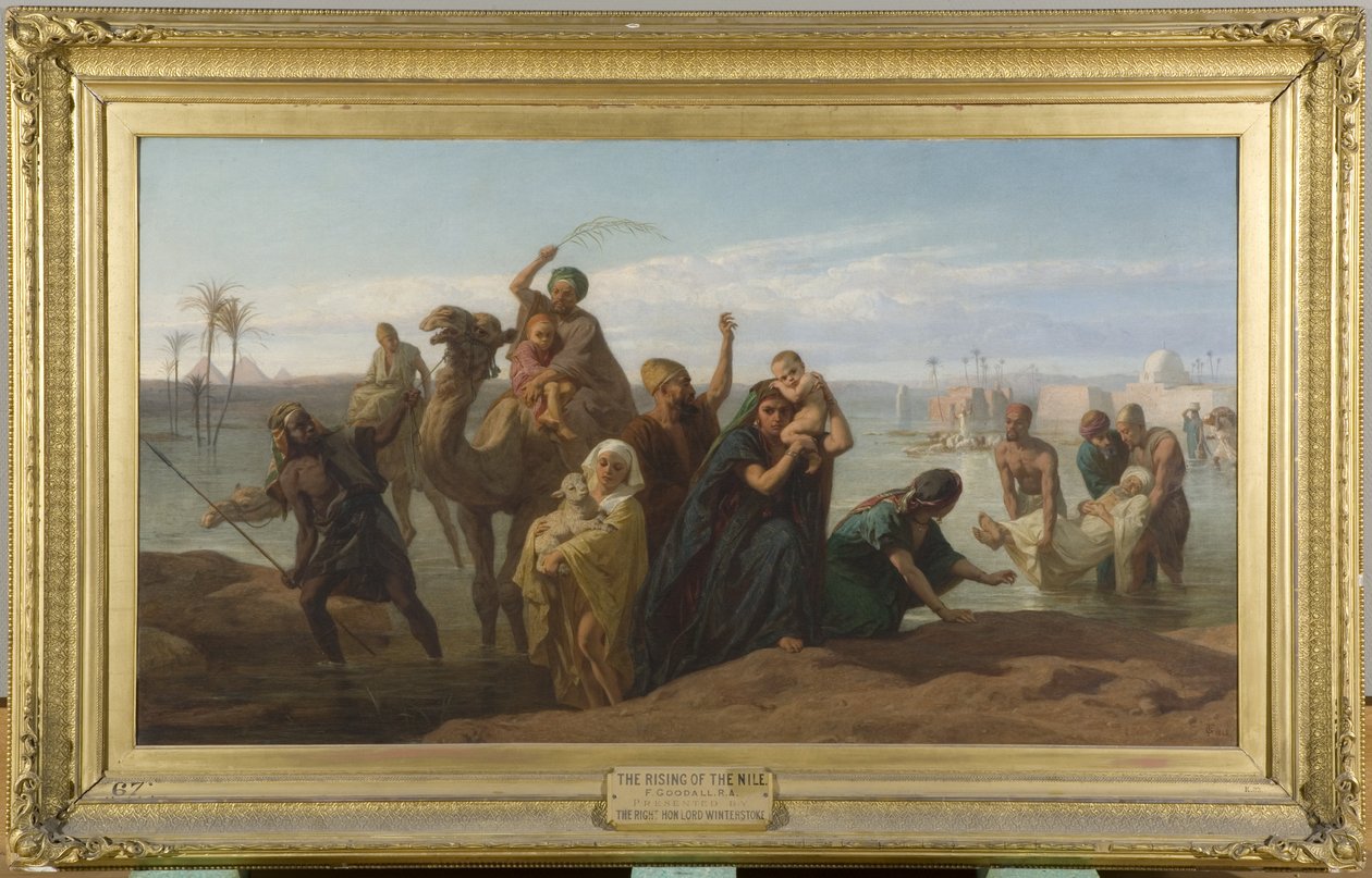 Nilens opgang af Frederick Goodall