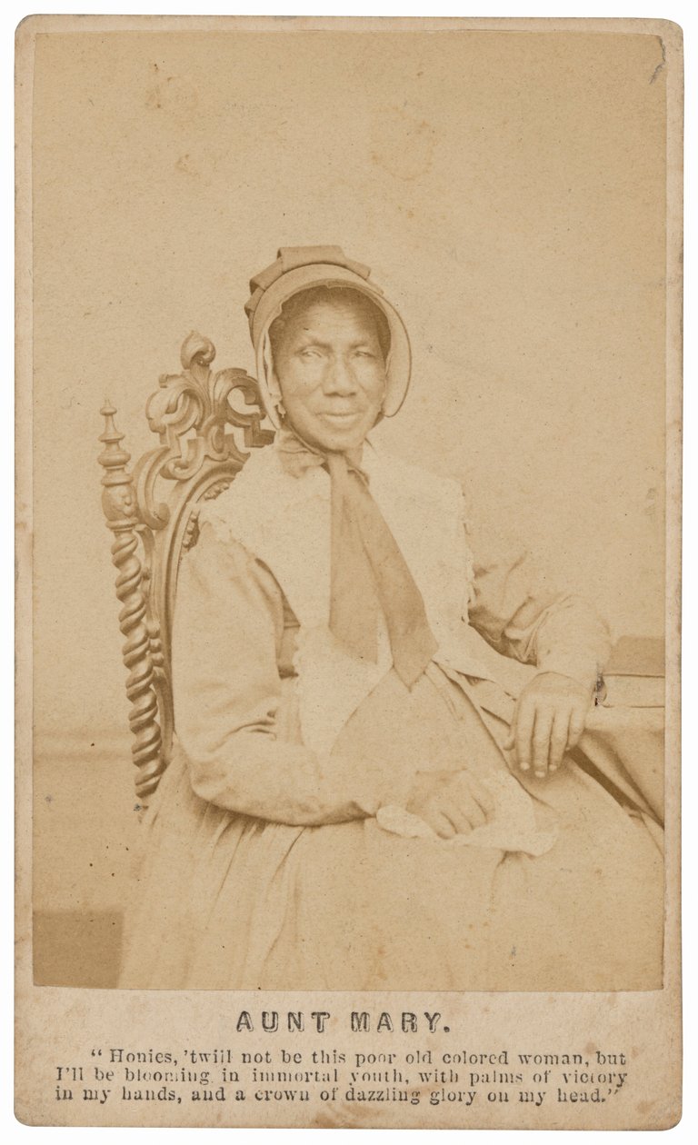 Tante Mary Dines, ca. 1865 (foto) af Frederick Gutekunst