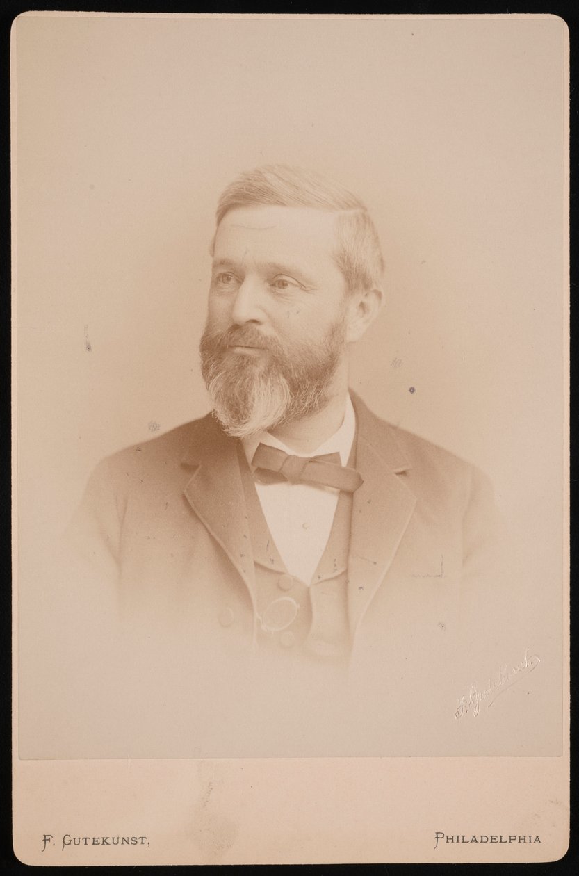 Portræt af Horatio Curtis Wood, Jr. 1841-1920, 1889. af Frederick Gutekunst