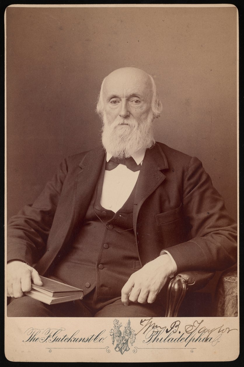 Portræt af William Bower Taylor 1821-1895, april 1893. af Frederick Gutekunst