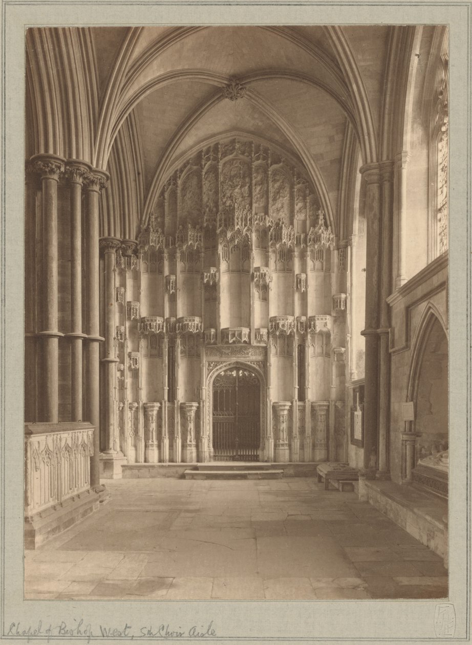 [Ely-katedralen, biskoppens kapel]. af Frederick H. Evans