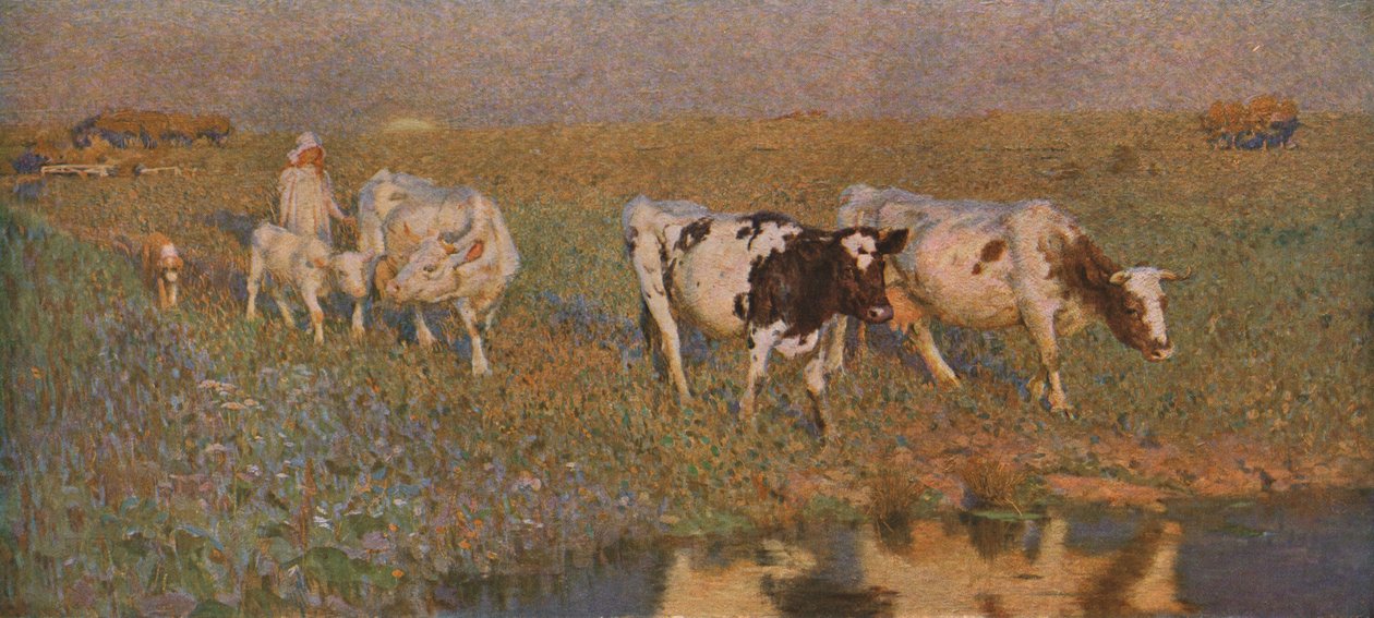 Drikkebassinet, c1898, c1930. af Frederick Hall
