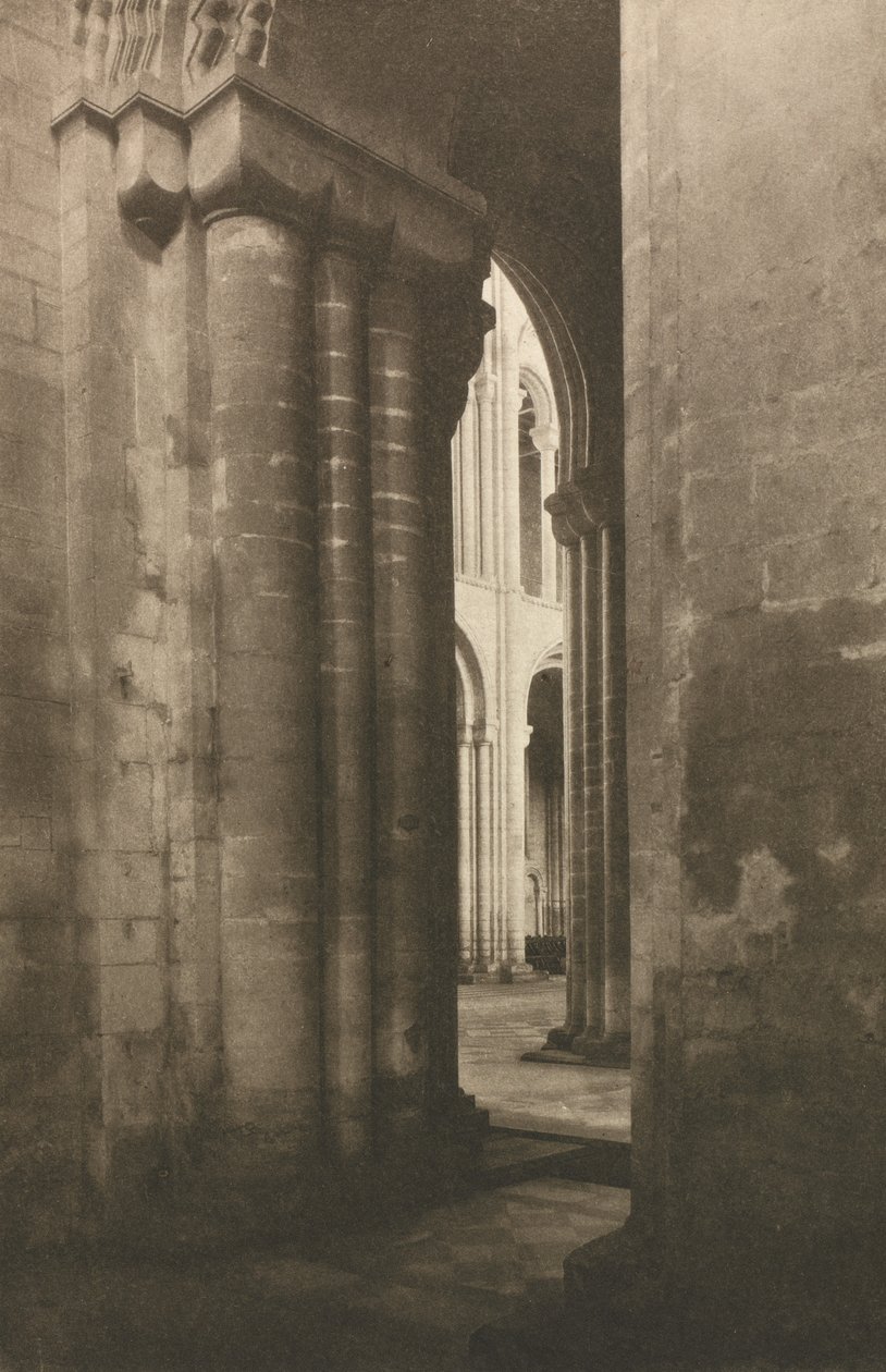 Kameraværk: Ely Cathedral: A Memory of the Normans, 1903. af Frederick Henry Evans