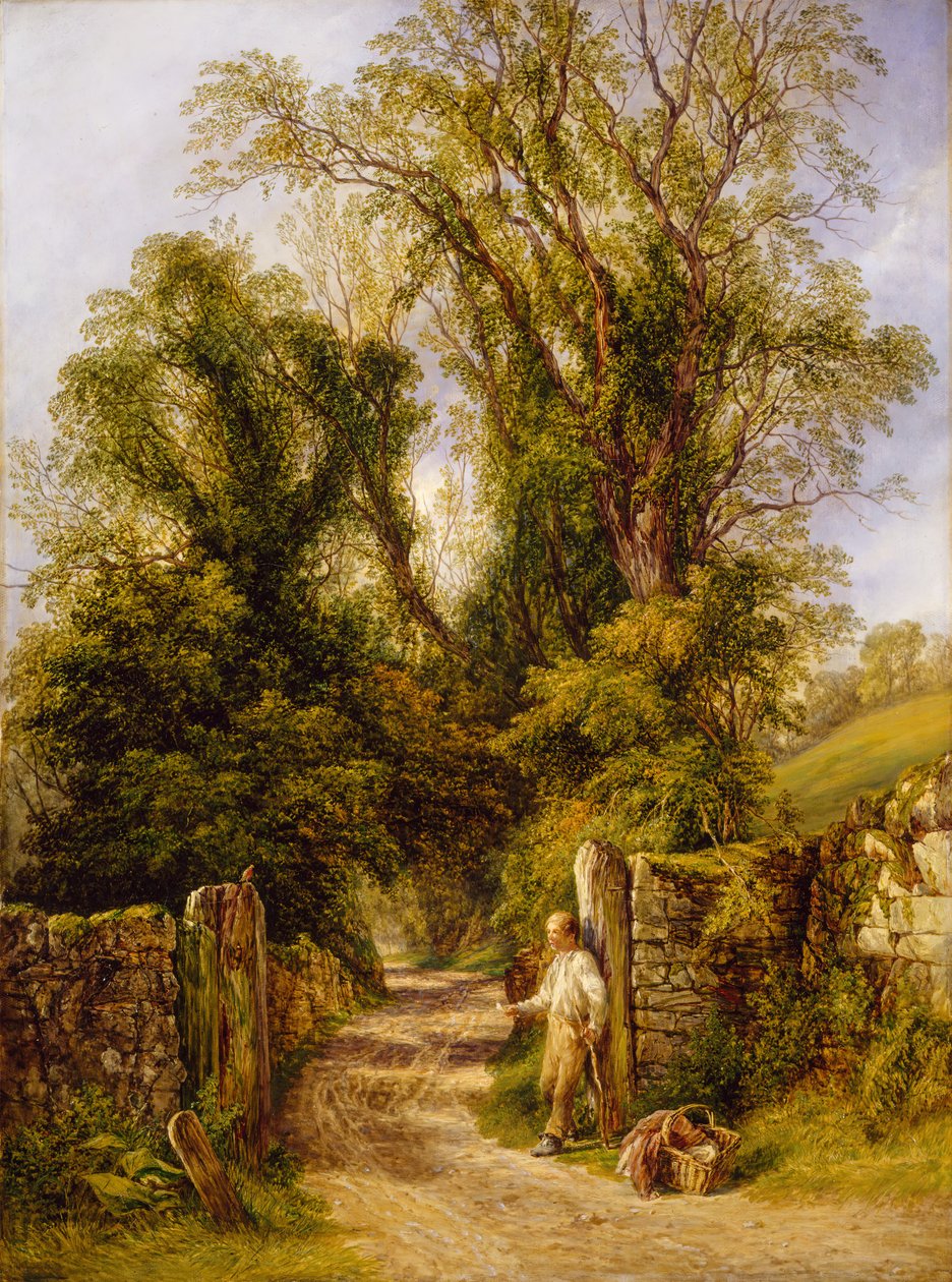 Et glimt af Wharfdale, Yorkshire, 1835-1886. af Frederick Henry Henshaw