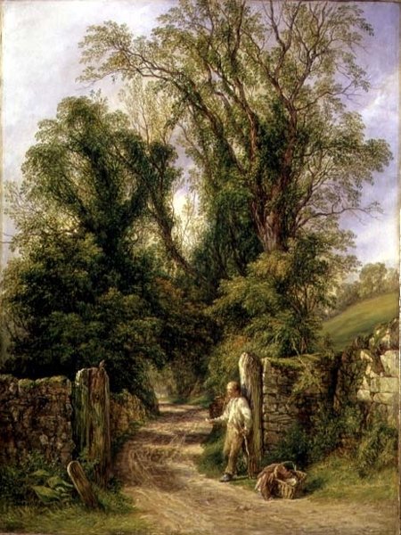 Et glimt af Wharfdale, Yorkshire, 1835-1886 af Frederick Henry Henshaw